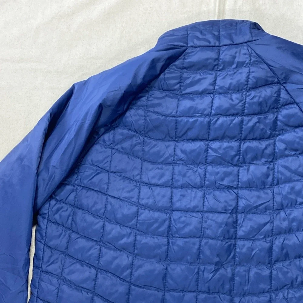 The North Face ThermoBall Eco Mens Sz S Insulated Quilted Jacket Blue